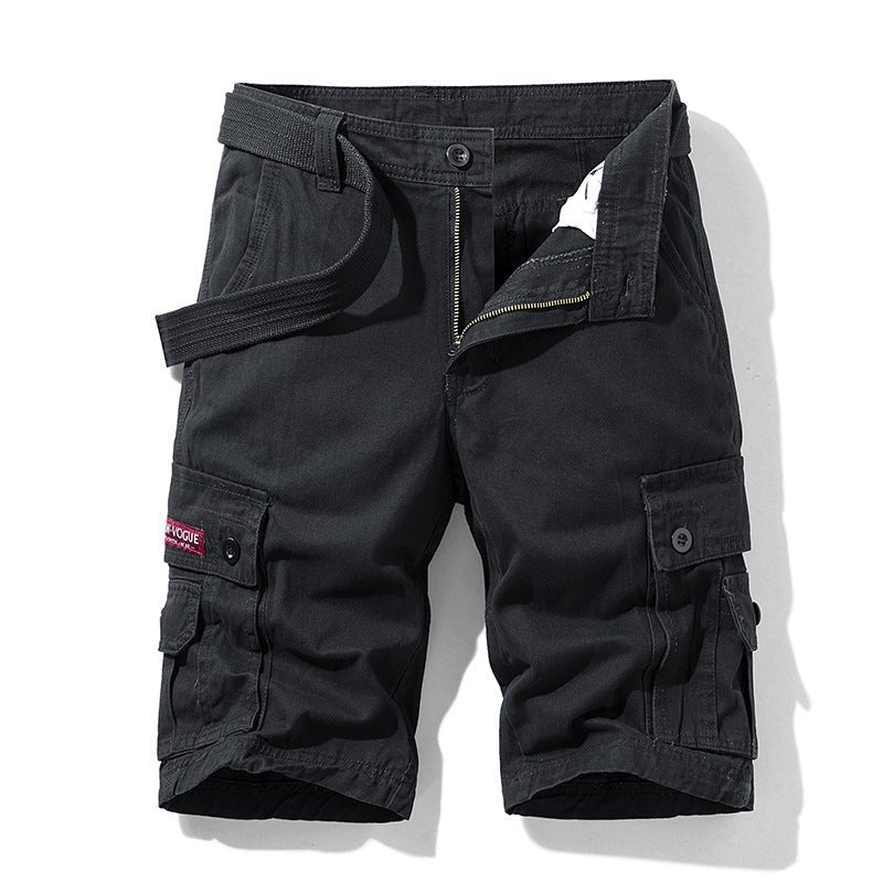 Summer Men's Fashionable Multi-Pocket Workwear Shorts Thin Casual Fashion 95555 Cross-Border for Amazon - FATAONSummer Men's Fashionable Multi-Pocket Workwear Shorts Thin Casual Fashion 95555 Cross-Border for AmazonMode HommeFATAON