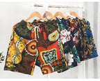 Summer new cotton and linen printed five-point men's beach pants casual sports loose plus size shorts men's thin fashion - FATAONSummer new cotton and linen printed five-point men's beach pants casual sports loose plus size shorts men's thin fashionMode HommeFATAON
