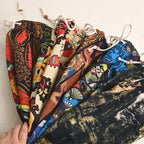 Summer new cotton and linen printed five-point men's beach pants casual sports loose plus size shorts men's thin fashion - FATAONSummer new cotton and linen printed five-point men's beach pants casual sports loose plus size shorts men's thin fashionMode HommeFATAON