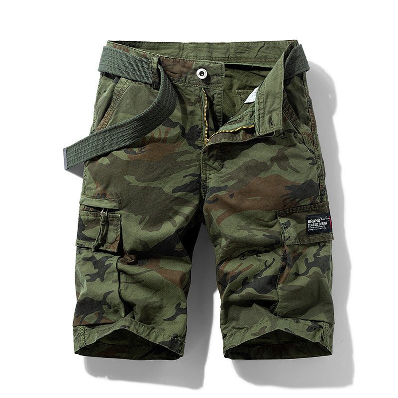 Summer New Style Tooling Shorts American Style Trendy Brand Loose Five-point Pants Casual All-match Youth Straight Multi-pocket Mid-length Pants - FATAONSummer New Style Tooling Shorts American Style Trendy Brand Loose Five-point Pants Casual All-match Youth Straight Multi-pocket Mid-length PantsMode HommeFATAON
