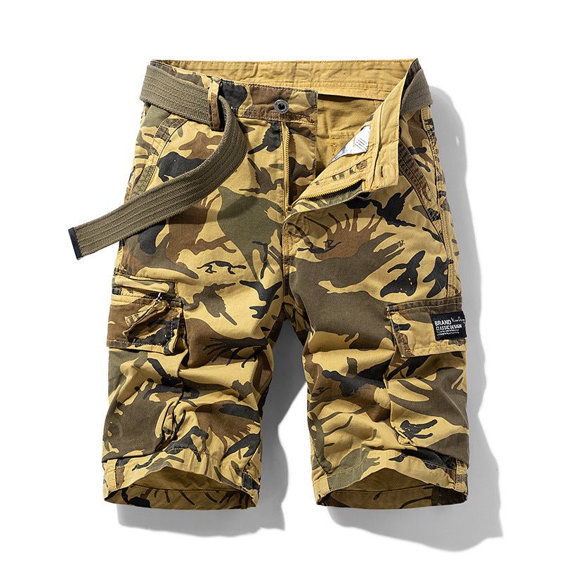 Summer New Style Tooling Shorts American Style Trendy Brand Loose Five-point Pants Casual All-match Youth Straight Multi-pocket Mid-length Pants - FATAONSummer New Style Tooling Shorts American Style Trendy Brand Loose Five-point Pants Casual All-match Youth Straight Multi-pocket Mid-length PantsMode HommeFATAON