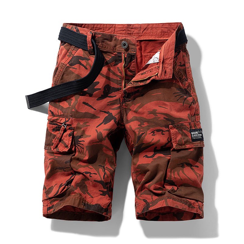 Summer New Style Tooling Shorts American Style Trendy Brand Loose Five-point Pants Casual All-match Youth Straight Multi-pocket Mid-length Pants - FATAONSummer New Style Tooling Shorts American Style Trendy Brand Loose Five-point Pants Casual All-match Youth Straight Multi-pocket Mid-length PantsMode HommeFATAON