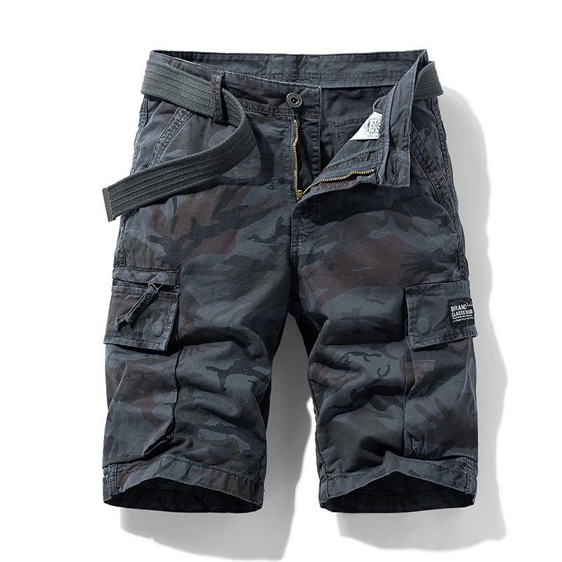 Summer New Style Tooling Shorts American Style Trendy Brand Loose Five-point Pants Casual All-match Youth Straight Multi-pocket Mid-length Pants - FATAONSummer New Style Tooling Shorts American Style Trendy Brand Loose Five-point Pants Casual All-match Youth Straight Multi-pocket Mid-length PantsMode HommeFATAON