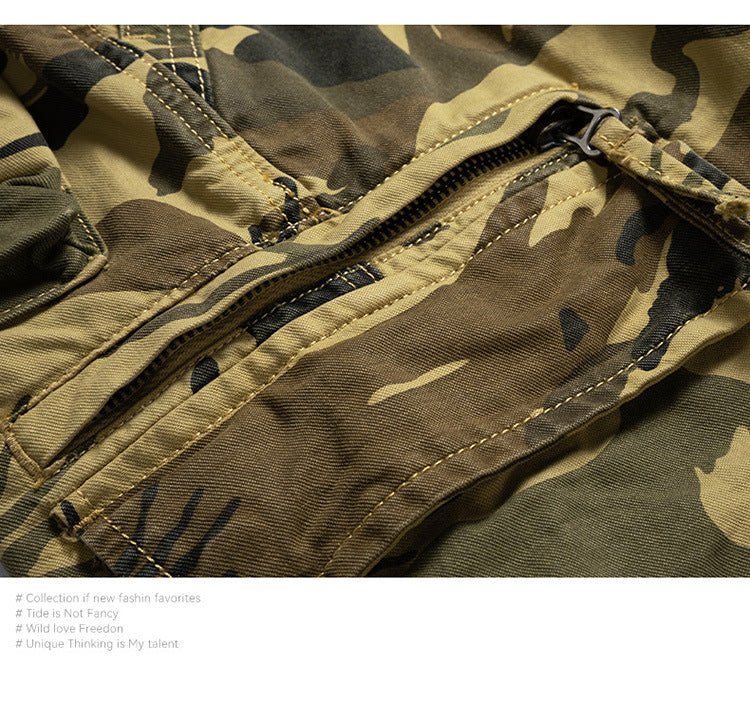 Summer New Style Tooling Shorts American Style Trendy Brand Loose Five-point Pants Casual All-match Youth Straight Multi-pocket Mid-length Pants - FATAONSummer New Style Tooling Shorts American Style Trendy Brand Loose Five-point Pants Casual All-match Youth Straight Multi-pocket Mid-length PantsMode HommeFATAON