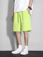 Summer Pants Men's Pants Running Sports Pants Loose Large Size Quick-drying Pants Casual Shorts Pants Printable LOGO - FATAONSummer Pants Men's Pants Running Sports Pants Loose Large Size Quick-drying Pants Casual Shorts Pants Printable LOGOMode HommeFATAON