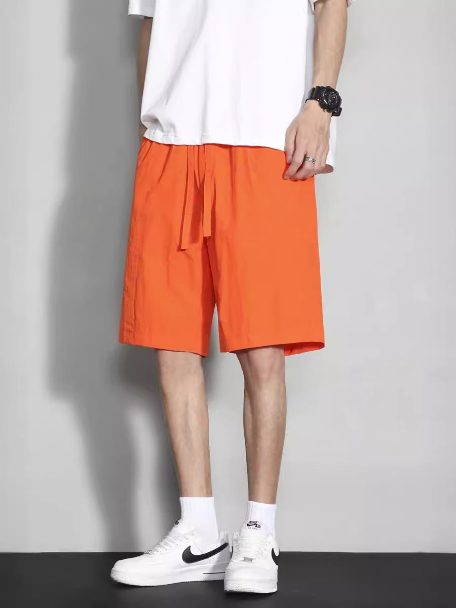 Summer Pants Men's Pants Running Sports Pants Loose Large Size Quick-drying Pants Casual Shorts Pants Printable LOGO - FATAONSummer Pants Men's Pants Running Sports Pants Loose Large Size Quick-drying Pants Casual Shorts Pants Printable LOGOMode HommeFATAON