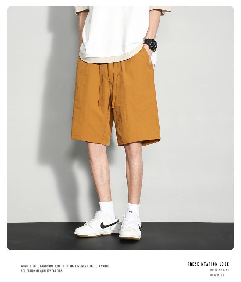 Summer Pants Men's Pants Running Sports Pants Loose Large Size Quick-drying Pants Casual Shorts Pants Printable LOGO - FATAONSummer Pants Men's Pants Running Sports Pants Loose Large Size Quick-drying Pants Casual Shorts Pants Printable LOGOMode HommeFATAON