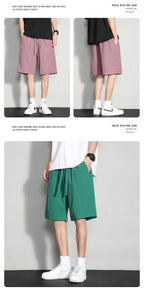 Summer Pants Men's Pants Running Sports Pants Loose Large Size Quick-drying Pants Casual Shorts Pants Printable LOGO - FATAONSummer Pants Men's Pants Running Sports Pants Loose Large Size Quick-drying Pants Casual Shorts Pants Printable LOGOMode HommeFATAON