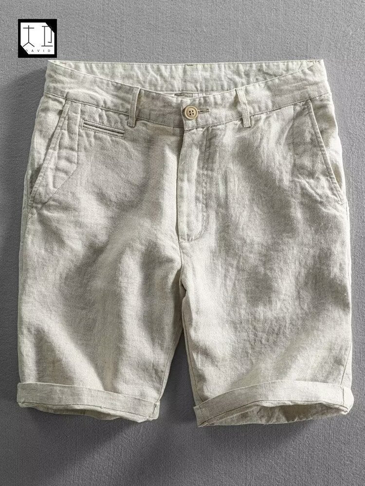 Summer Simple Elegant High Waist Solid Color Daily Fashion Workwear Casual Pants Men's Loose Lazy Wide Leg Shorts - FATAONSummer Simple Elegant High Waist Solid Color Daily Fashion Workwear Casual Pants Men's Loose Lazy Wide Leg ShortsMode HommeFATAON