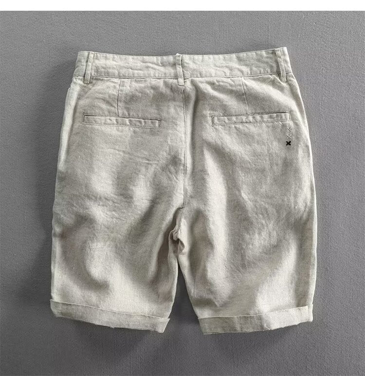 Summer Simple Elegant High Waist Solid Color Daily Fashion Workwear Casual Pants Men's Loose Lazy Wide Leg Shorts - FATAONSummer Simple Elegant High Waist Solid Color Daily Fashion Workwear Casual Pants Men's Loose Lazy Wide Leg ShortsMode HommeFATAON