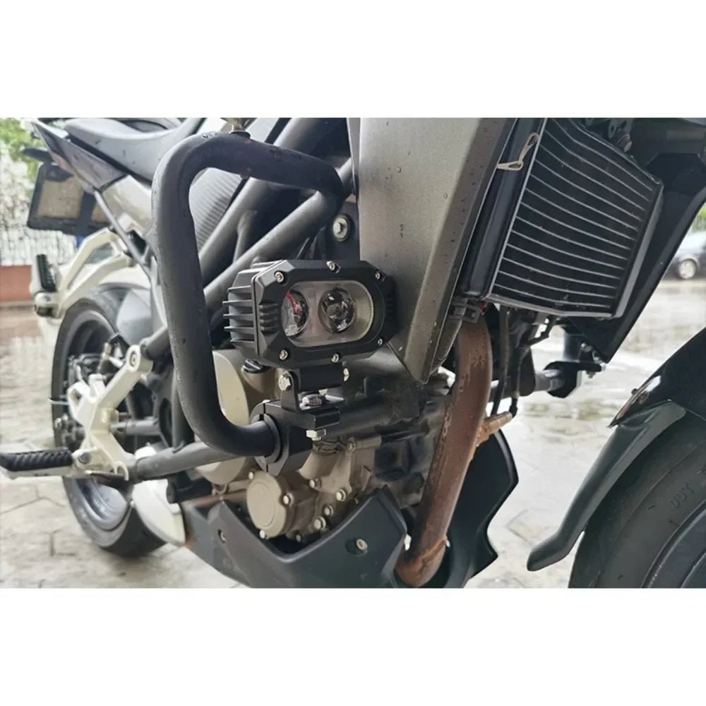 Support de lampe frontale de moto, Support réglable 19mm-26mm, Support de montage de projecteur de phare de moto, accessoires - FATAONSupport de lampe frontale de moto, Support réglable 19mm-26mm, Support de montage de projecteur de phare de moto, accessoiresAccessoires MotoFATAON