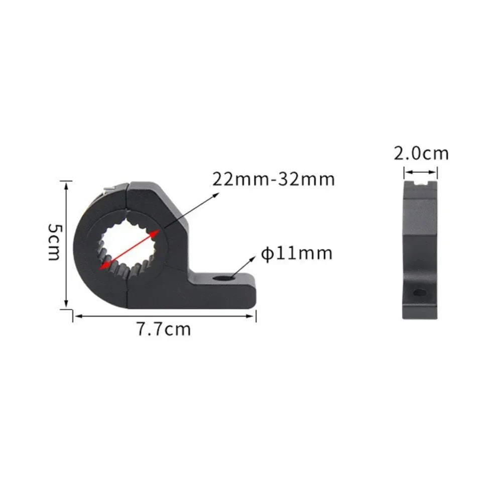 Support de lampe frontale de moto, Support réglable 19mm-26mm, Support de montage de projecteur de phare de moto, accessoires - FATAONSupport de lampe frontale de moto, Support réglable 19mm-26mm, Support de montage de projecteur de phare de moto, accessoiresAccessoires MotoFATAON