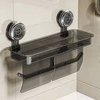Support mural à ventouse pour mouchoirs, réutilisable, sans perçage, support de rangement pour salle de bain, en PET+ABS, stable, pour papier toilette, bureau - FATAONSupport mural à ventouse pour mouchoirs, réutilisable, sans perçage, support de rangement pour salle de bain, en PET+ABS, stable, pour papier toilette, bureauSolutions MaisonFATAON
