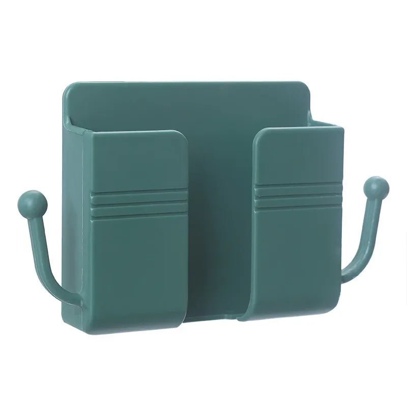 Support mural adhésif pour téléphone avec crochets, boîte de rangement pour téléphone portable, télécommande, boîte de rangement pour chambre à coucher, outils de cuisine - FATAONSupport mural adhésif pour téléphone avec crochets, boîte de rangement pour téléphone portable, télécommande, boîte de rangement pour chambre à coucher, outils de cuisineSolutions MaisonFATAON