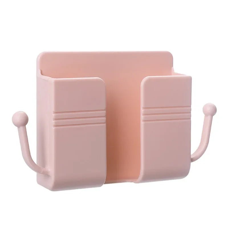 Support mural adhésif pour téléphone avec crochets, boîte de rangement pour téléphone portable, télécommande, boîte de rangement pour chambre à coucher, outils de cuisine - FATAONSupport mural adhésif pour téléphone avec crochets, boîte de rangement pour téléphone portable, télécommande, boîte de rangement pour chambre à coucher, outils de cuisineSolutions MaisonFATAON