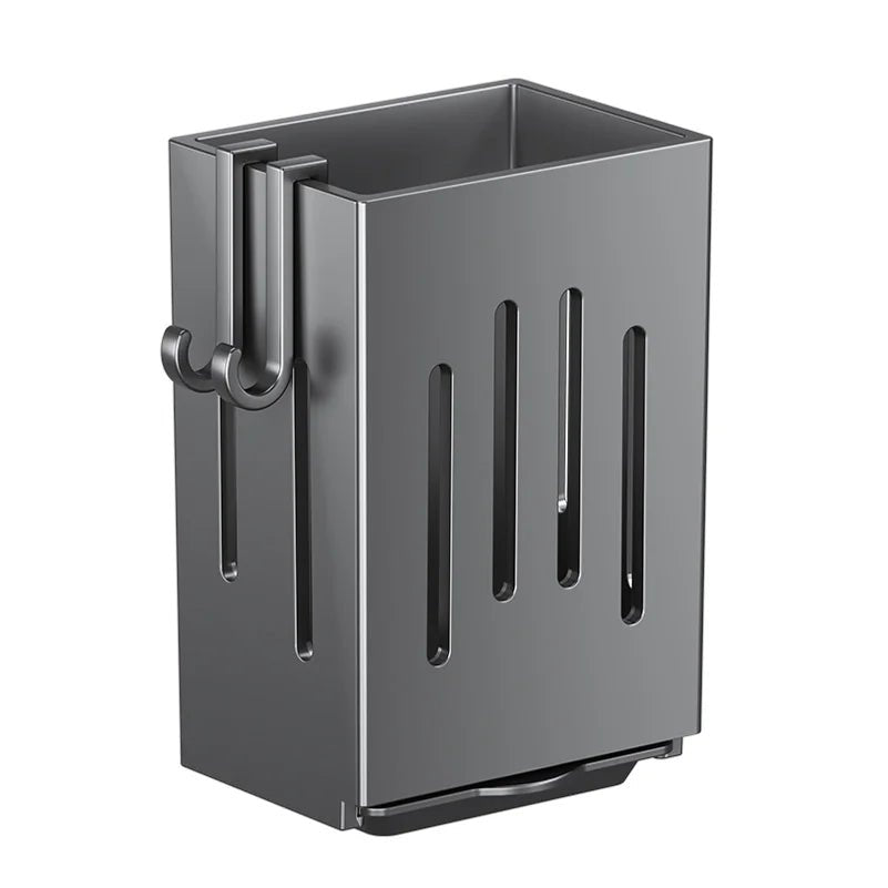 Support mural de rangement et d'égouttage pour baguettes et cuillères, sans perforation, pour cuisine domestique haut de gamme, vente en gros - FATAONSupport mural de rangement et d'égouttage pour baguettes et cuillères, sans perforation, pour cuisine domestique haut de gamme, vente en grosSolutions MaisonFATAON