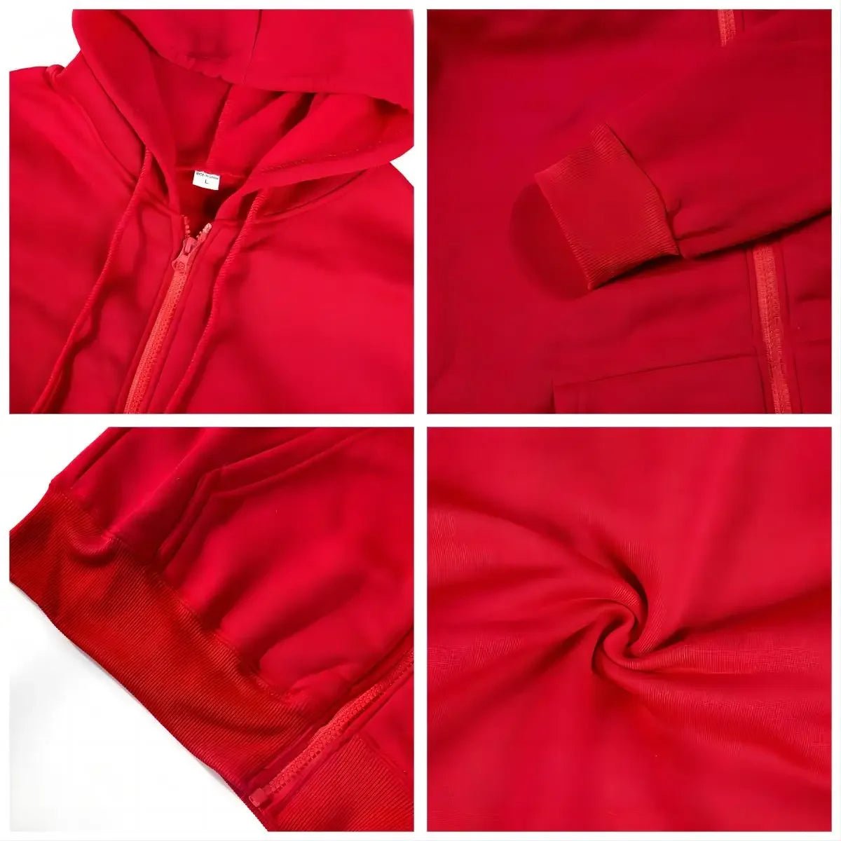 Surdimensionné sweat à capuche pour femme décontracté solide fermeture éclair sweat à capuche Harajuku coréen lâche Couple veste à capuche manteau Streetwear - FATAONSurdimensionné sweat à capuche pour femme décontracté solide fermeture éclair sweat à capuche Harajuku coréen lâche Couple veste à capuche manteau StreetwearMode HommeFATAON