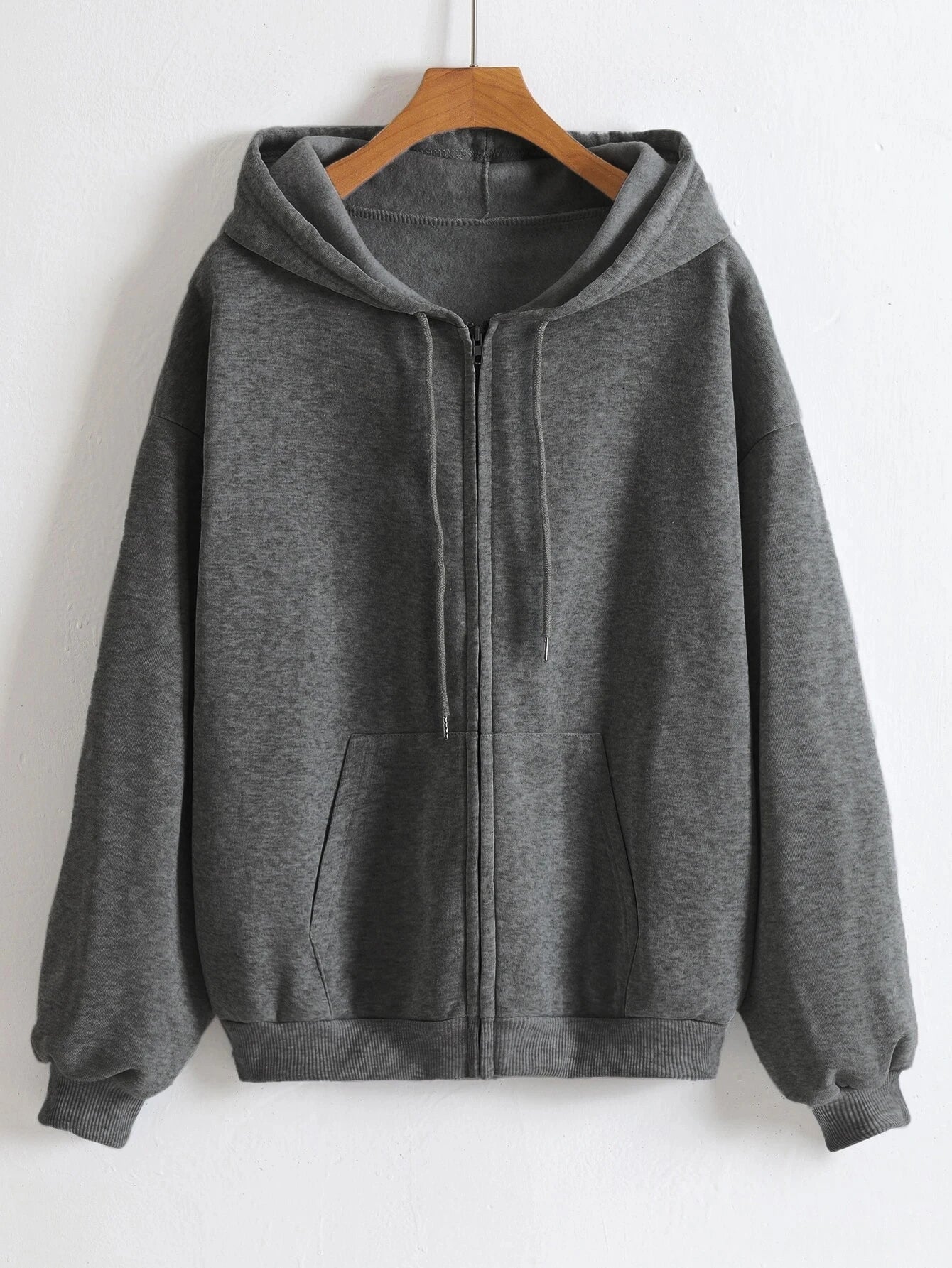 Surdimensionné sweat à capuche pour femme décontracté solide fermeture éclair sweat à capuche Harajuku coréen lâche Couple veste à capuche manteau Streetwear - FATAONSurdimensionné sweat à capuche pour femme décontracté solide fermeture éclair sweat à capuche Harajuku coréen lâche Couple veste à capuche manteau StreetwearMode HommeFATAON