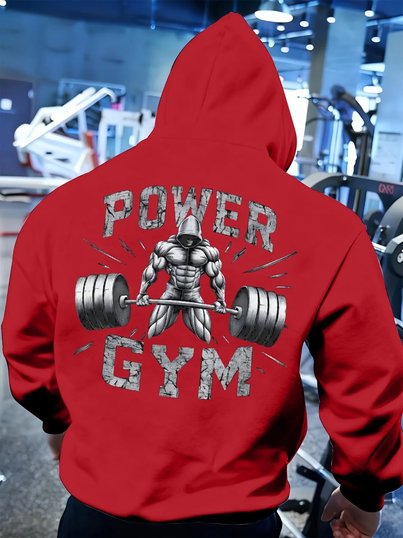 Sweat à capuche doux et confortable pour hommes, à la mode, Fitness, entraînement musculaire, lettre imprimée, haut de sport urbain en plein air, automne - FATAONSweat à capuche doux et confortable pour hommes, à la mode, Fitness, entraînement musculaire, lettre imprimée, haut de sport urbain en plein air, automneMode HommeFATAON