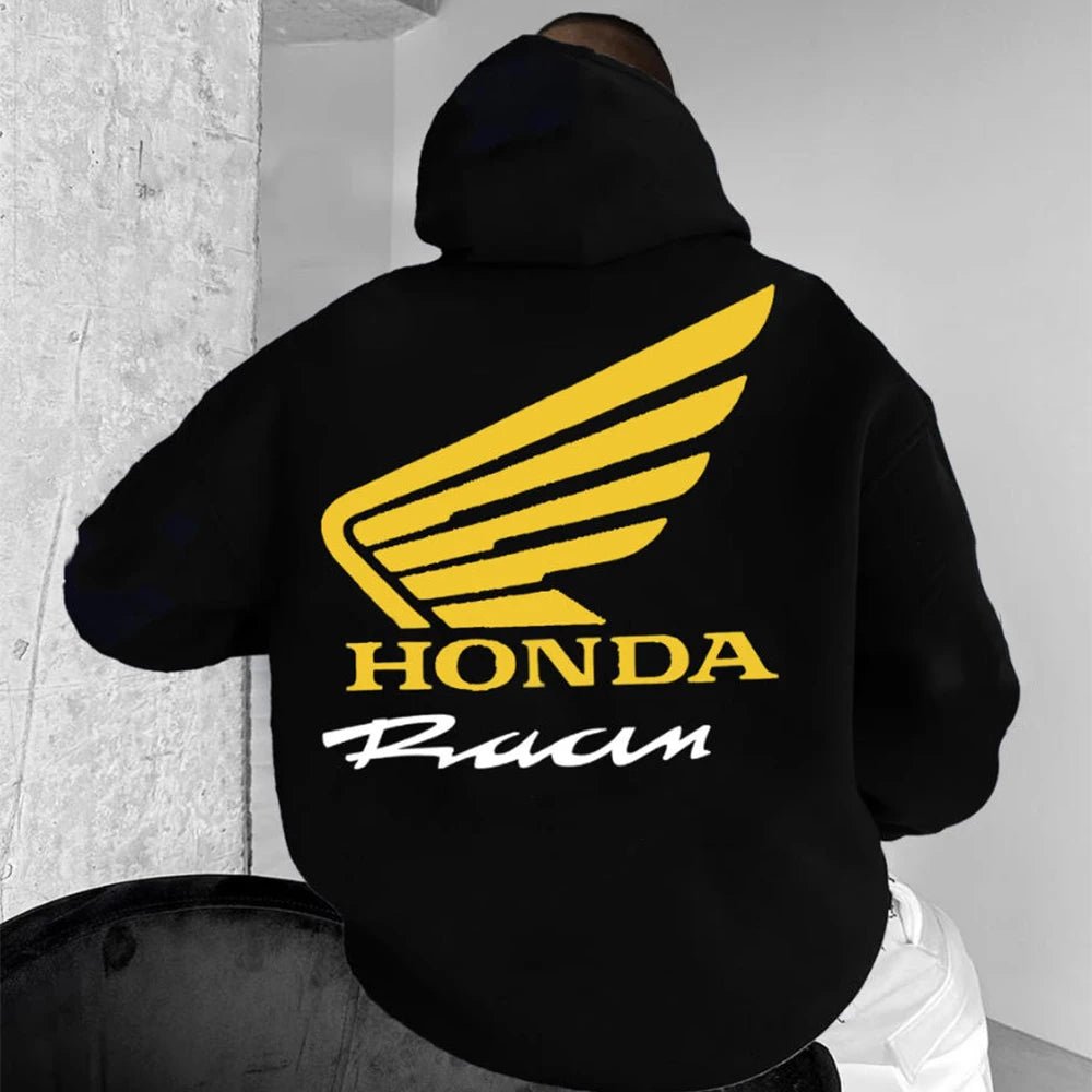 Sweat à capuche pour passionnés de moto pour hommes et femmes, pull à manches longues, imprimé Honda, veste de sport et de loisirs, automne/hiver - FATAONSweat à capuche pour passionnés de moto pour hommes et femmes, pull à manches longues, imprimé Honda, veste de sport et de loisirs, automne/hiverMode HommeFATAON