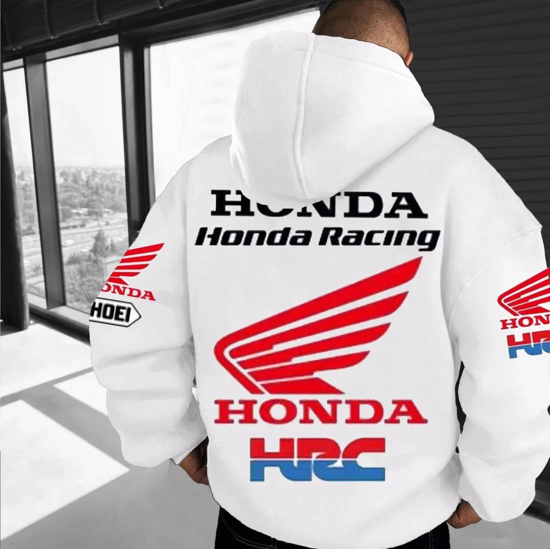 Sweat à capuche pour passionnés de moto pour hommes et femmes, pull à manches longues, imprimé Honda, veste de sport et de loisirs, automne/hiver - FATAONSweat à capuche pour passionnés de moto pour hommes et femmes, pull à manches longues, imprimé Honda, veste de sport et de loisirs, automne/hiverMode HommeFATAON