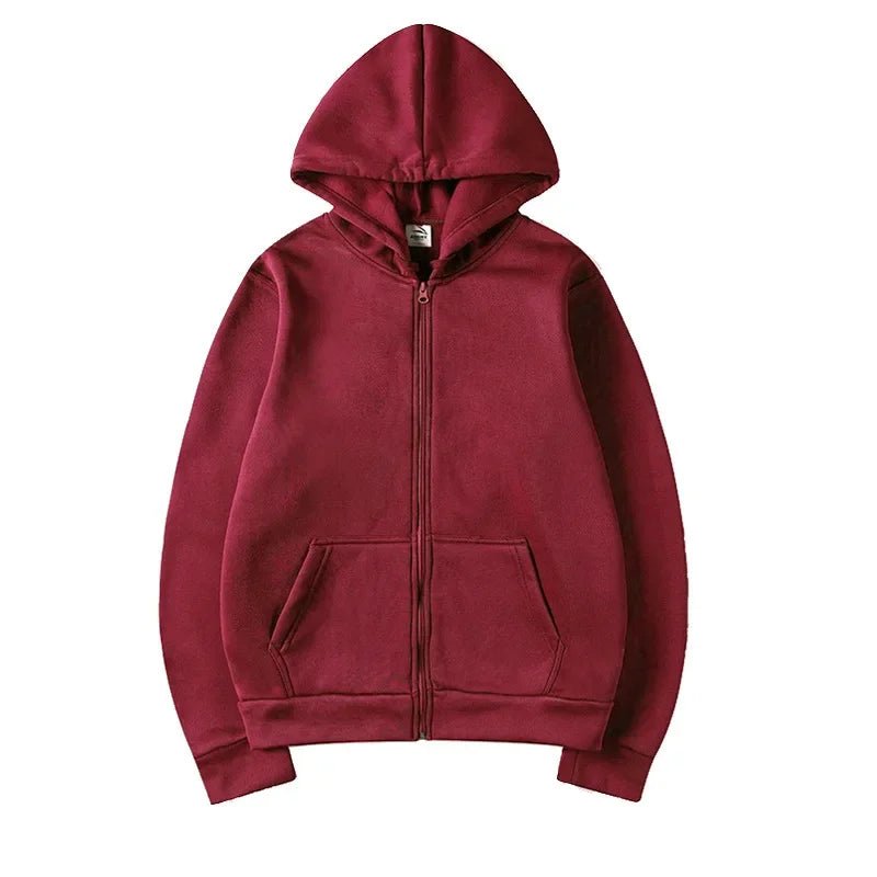 Sweat-shirt à capuche en polaire pour femmes, fermeture éclair, sport, course à pied, mode femme, classique, décontracté, vestes à fermeture éclair, Y2k, Hip Hop, Streetwear, 2026 - FATAONSweat-shirt à capuche en polaire pour femmes, fermeture éclair, sport, course à pied, mode femme, classique, décontracté, vestes à fermeture éclair, Y2k, Hip Hop, Streetwear, 2026Mode HommeFATAON