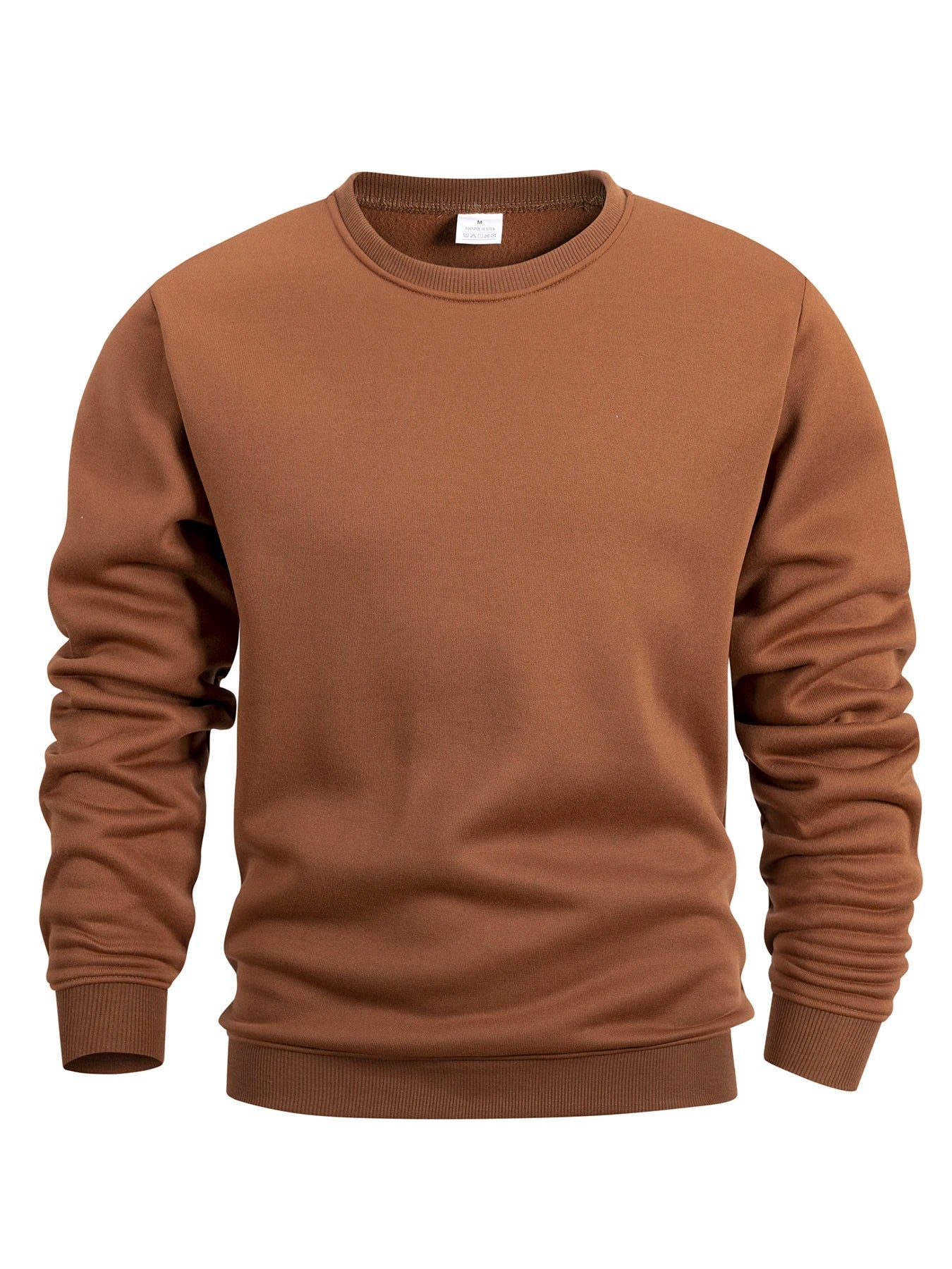 Sweat-shirt à col rond pour hommes, couleur unie, printemps, extérieur, décontracté, quotidien, manches longues, pull à capuche, vêtements de sport pour hommes - FATAONSweat-shirt à col rond pour hommes, couleur unie, printemps, extérieur, décontracté, quotidien, manches longues, pull à capuche, vêtements de sport pour hommesMode HommeFATAON