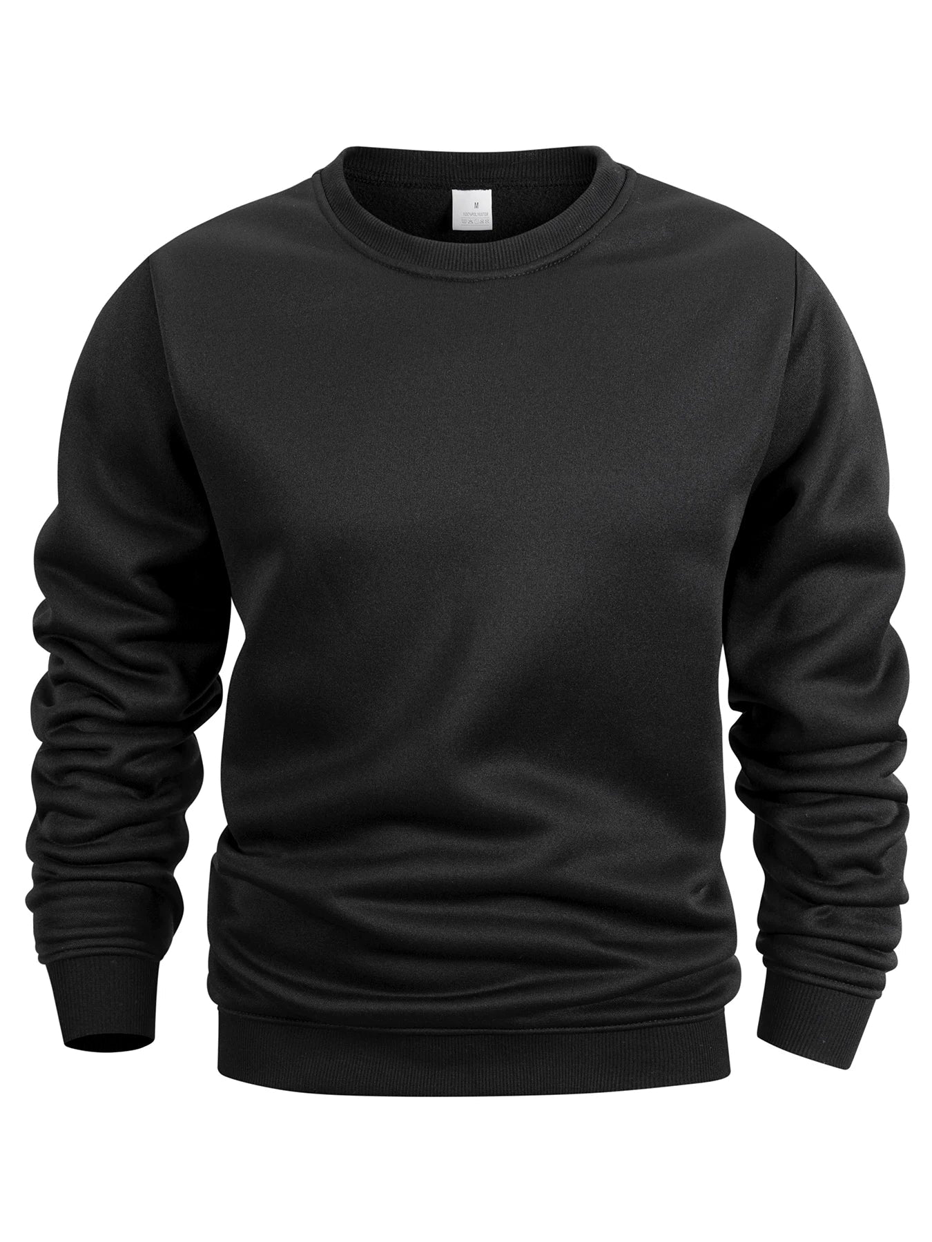 Sweat-shirt à col rond pour hommes, couleur unie, printemps, extérieur, décontracté, quotidien, manches longues, pull à capuche, vêtements de sport pour hommes - FATAONSweat-shirt à col rond pour hommes, couleur unie, printemps, extérieur, décontracté, quotidien, manches longues, pull à capuche, vêtements de sport pour hommesMode HommeFATAON