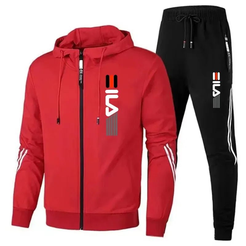 Sweat-shirts et pantalons de survêtement à fermeture éclair pour l'automne et l'hiver, ensembles de vêtements de sport décontractés pour hommes, ensembles de Jogging et de Fitness pour hommes 2026 - FATAONSweat-shirts et pantalons de survêtement à fermeture éclair pour l'automne et l'hiver, ensembles de vêtements de sport décontractés pour hommes, ensembles de Jogging et de Fitness pour hommes 2026Mode HommeFATAON
