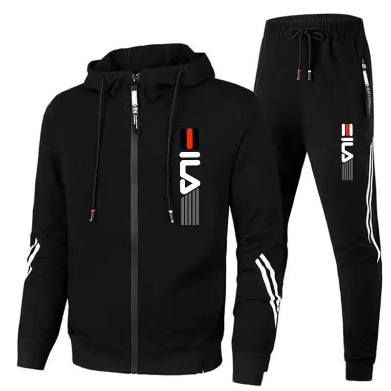 Sweat-shirts et pantalons de survêtement à fermeture éclair pour l'automne et l'hiver, ensembles de vêtements de sport décontractés pour hommes, ensembles de Jogging et de Fitness pour hommes 2026 - FATAONSweat-shirts et pantalons de survêtement à fermeture éclair pour l'automne et l'hiver, ensembles de vêtements de sport décontractés pour hommes, ensembles de Jogging et de Fitness pour hommes 2026Mode HommeFATAON