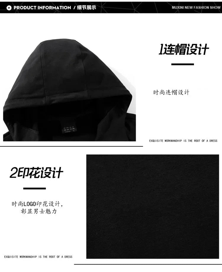 Sweat-shirts et pantalons de survêtement à fermeture éclair pour l'automne et l'hiver, ensembles de vêtements de sport décontractés pour hommes, ensembles de Jogging et de Fitness pour hommes 2026 - FATAONSweat-shirts et pantalons de survêtement à fermeture éclair pour l'automne et l'hiver, ensembles de vêtements de sport décontractés pour hommes, ensembles de Jogging et de Fitness pour hommes 2026Mode HommeFATAON