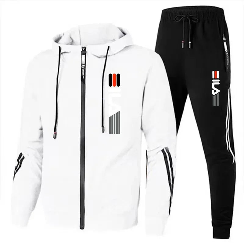 Sweat-shirts et pantalons de survêtement à fermeture éclair pour l'automne et l'hiver, ensembles de vêtements de sport décontractés pour hommes, ensembles de Jogging et de Fitness pour hommes 2026 - FATAONSweat-shirts et pantalons de survêtement à fermeture éclair pour l'automne et l'hiver, ensembles de vêtements de sport décontractés pour hommes, ensembles de Jogging et de Fitness pour hommes 2026Mode HommeFATAON
