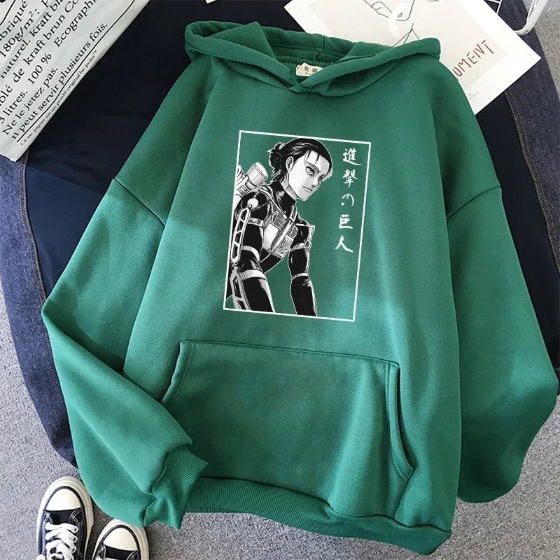 Sweats à capuche Shingeki No Kyojin, Attaque des Titans, PVD, Anime japonais, Vêtements Manga, Eren Yeager - FATAONSweats à capuche Shingeki No Kyojin, Attaque des Titans, PVD, Anime japonais, Vêtements Manga, Eren YeagerMode HommeFATAON