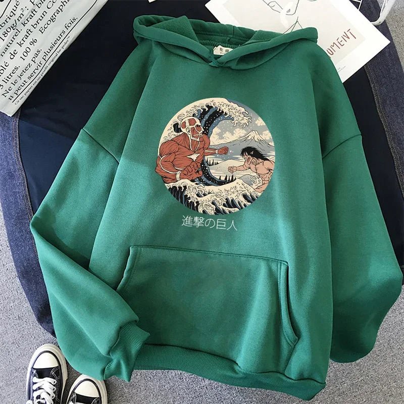Sweats à capuche Shingeki No Kyojin, Attaque des Titans, PVD, Anime japonais, Vêtements Manga, Eren Yeager - FATAONSweats à capuche Shingeki No Kyojin, Attaque des Titans, PVD, Anime japonais, Vêtements Manga, Eren YeagerMode HommeFATAON
