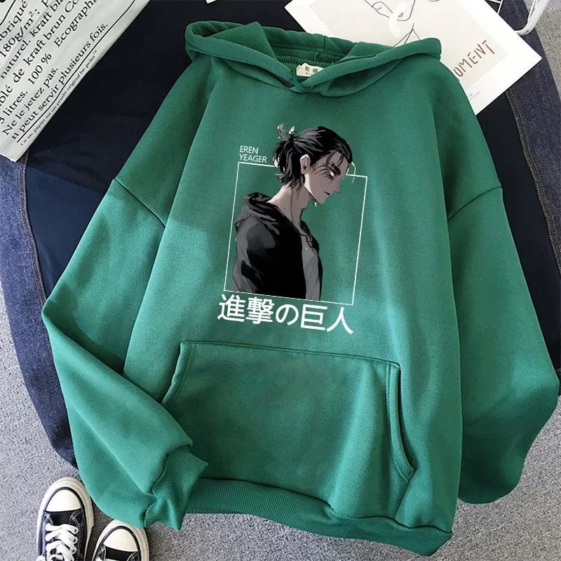 Sweats à capuche Shingeki No Kyojin, Attaque des Titans, PVD, Anime japonais, Vêtements Manga, Eren Yeager - FATAONSweats à capuche Shingeki No Kyojin, Attaque des Titans, PVD, Anime japonais, Vêtements Manga, Eren YeagerMode HommeFATAON