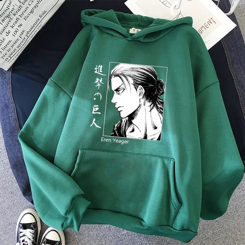 Sweats à capuche Shingeki No Kyojin, Attaque des Titans, PVD, Anime japonais, Vêtements Manga, Eren Yeager - FATAONSweats à capuche Shingeki No Kyojin, Attaque des Titans, PVD, Anime japonais, Vêtements Manga, Eren YeagerMode HommeFATAON