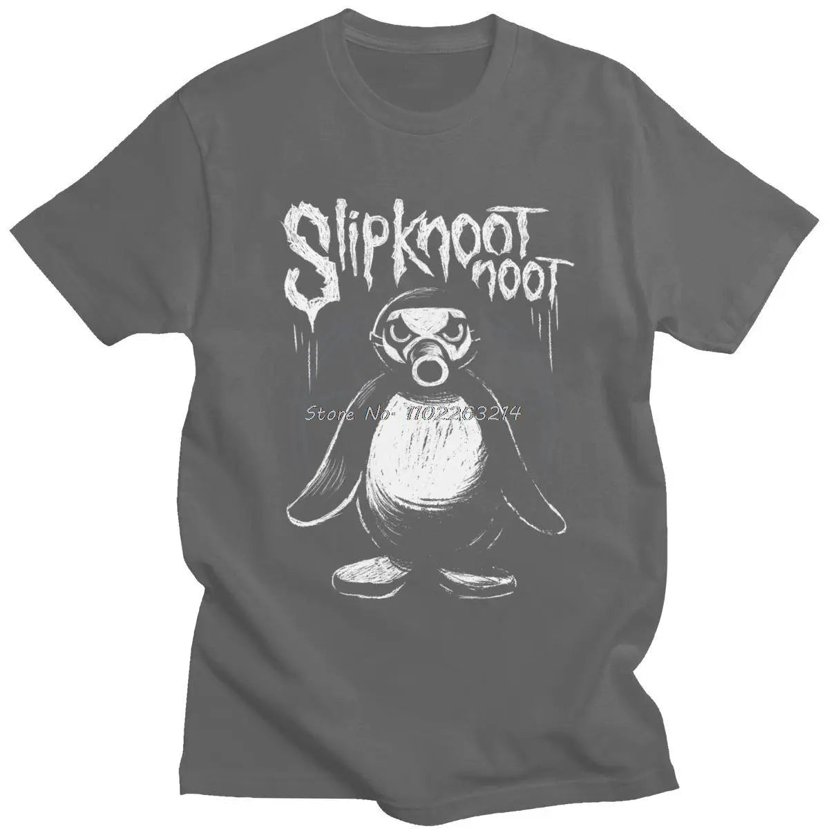 T-shirt à manches courtes pour homme, humoristique et décontracté, en coton, dessin animé pingouin Meme - FATAONT-shirt à manches courtes pour homme, humoristique et décontracté, en coton, dessin animé pingouin MemeMode HommeFATAON