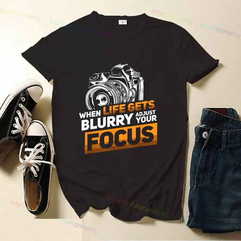 T-shirt imprimé à manches courtes pour hommes et femmes, vêtements de plein air, art de la photographie cool - FATAONT-shirt imprimé à manches courtes pour hommes et femmes, vêtements de plein air, art de la photographie coolMode HommeFATAON