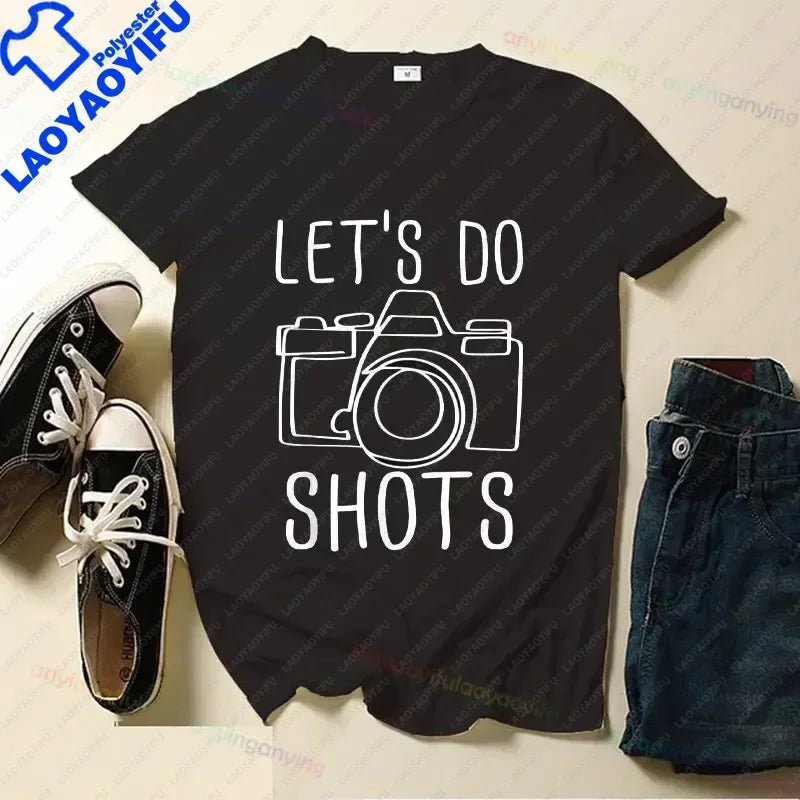 T-shirt imprimé à manches courtes pour hommes et femmes, vêtements de plein air, art de la photographie cool - FATAONT-shirt imprimé à manches courtes pour hommes et femmes, vêtements de plein air, art de la photographie coolMode HommeFATAON