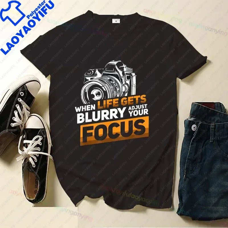T-shirt imprimé à manches courtes pour hommes et femmes, vêtements de plein air, art de la photographie cool - FATAONT-shirt imprimé à manches courtes pour hommes et femmes, vêtements de plein air, art de la photographie coolMode HommeFATAON