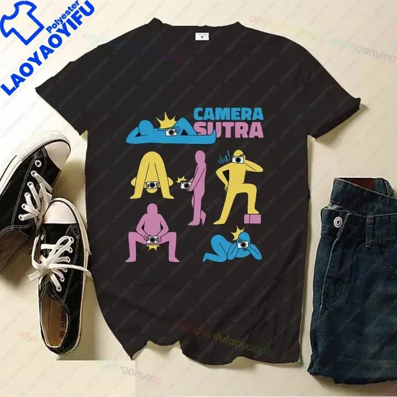 T-shirt imprimé à manches courtes pour hommes et femmes, vêtements de plein air, art de la photographie cool - FATAONT-shirt imprimé à manches courtes pour hommes et femmes, vêtements de plein air, art de la photographie coolMode HommeFATAON