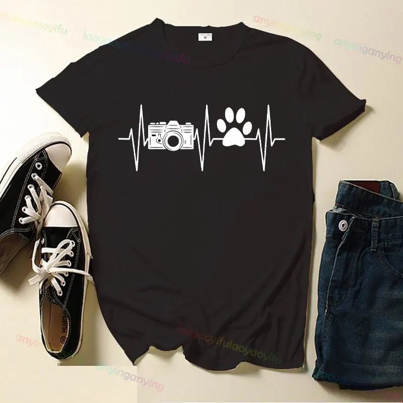T-shirt imprimé à manches courtes pour hommes et femmes, vêtements de plein air, art de la photographie cool - FATAONT-shirt imprimé à manches courtes pour hommes et femmes, vêtements de plein air, art de la photographie coolMode HommeFATAON