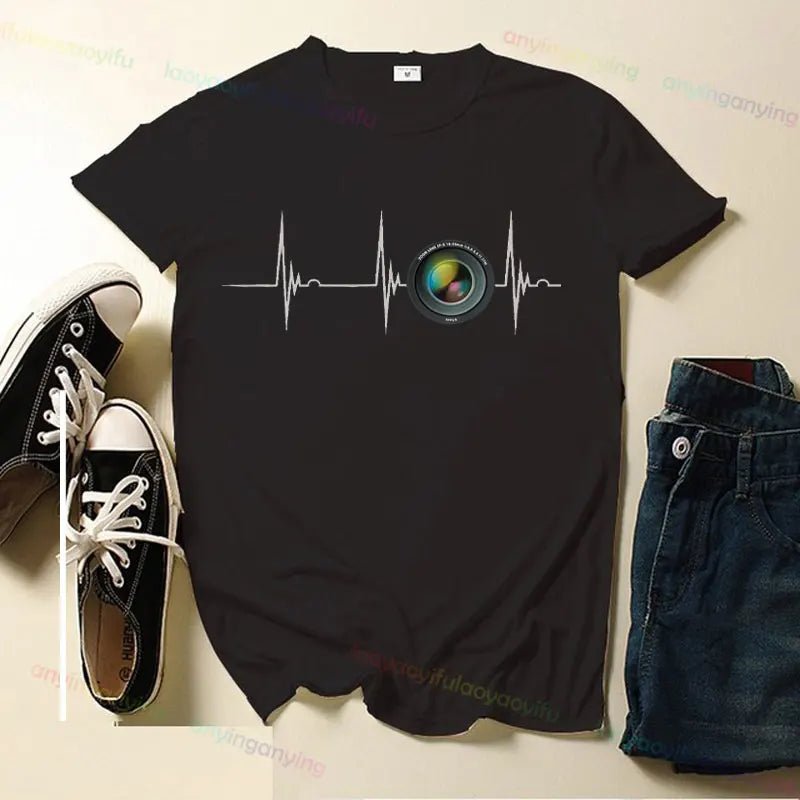 T-shirt imprimé à manches courtes pour hommes et femmes, vêtements de plein air, art de la photographie cool - FATAONT-shirt imprimé à manches courtes pour hommes et femmes, vêtements de plein air, art de la photographie coolMode HommeFATAON