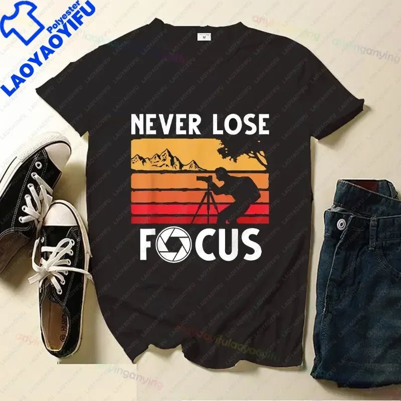 T-shirt imprimé à manches courtes pour hommes et femmes, vêtements de plein air, art de la photographie cool - FATAONT-shirt imprimé à manches courtes pour hommes et femmes, vêtements de plein air, art de la photographie coolMode HommeFATAON