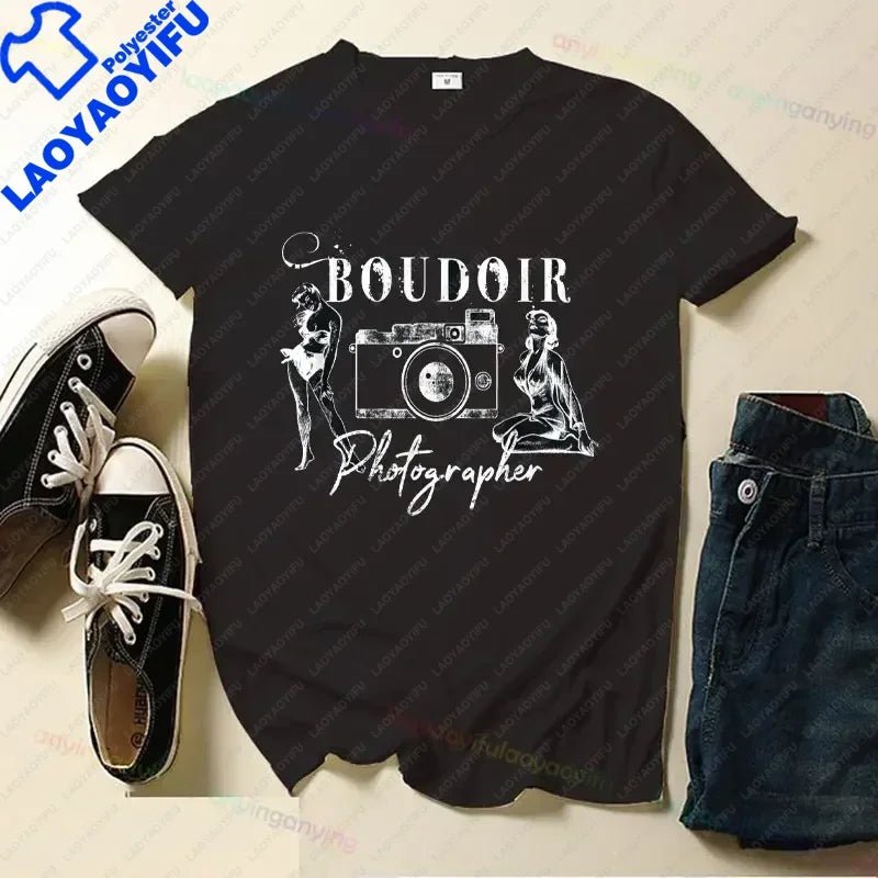 T-shirt imprimé à manches courtes pour hommes et femmes, vêtements de plein air, art de la photographie cool - FATAONT-shirt imprimé à manches courtes pour hommes et femmes, vêtements de plein air, art de la photographie coolMode HommeFATAON