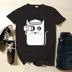 T-shirt imprimé à manches courtes pour hommes et femmes, vêtements de plein air, art de la photographie cool - FATAONT-shirt imprimé à manches courtes pour hommes et femmes, vêtements de plein air, art de la photographie coolMode HommeFATAON