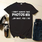 T-shirt imprimé à manches courtes pour hommes et femmes, vêtements de plein air, art de la photographie cool - FATAONT-shirt imprimé à manches courtes pour hommes et femmes, vêtements de plein air, art de la photographie coolMode HommeFATAON