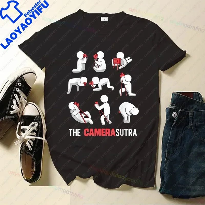 T-shirt imprimé à manches courtes pour hommes et femmes, vêtements de plein air, art de la photographie cool - FATAONT-shirt imprimé à manches courtes pour hommes et femmes, vêtements de plein air, art de la photographie coolMode HommeFATAON