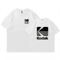 T-shirt Kodak 2026, unisexe, style coréen d'été, ample, imprimé, à manches courtes, en pur coton, style Harajuku surdimensionné. - FATAONT-shirt Kodak 2026, unisexe, style coréen d'été, ample, imprimé, à manches courtes, en pur coton, style Harajuku surdimensionné.Mode HommeFATAON