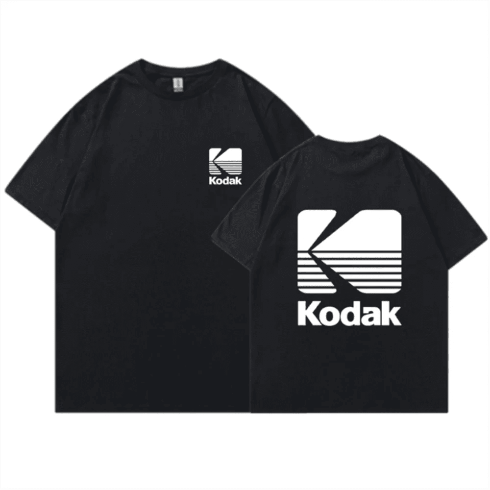 T-shirt Kodak 2026, unisexe, style coréen d'été, ample, imprimé, à manches courtes, en pur coton, style Harajuku surdimensionné. - FATAONT-shirt Kodak 2026, unisexe, style coréen d'été, ample, imprimé, à manches courtes, en pur coton, style Harajuku surdimensionné.Mode HommeFATAON